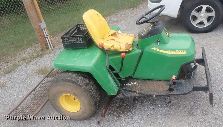 image for item DE0809 2003 John Deere 1200A ball field groomer