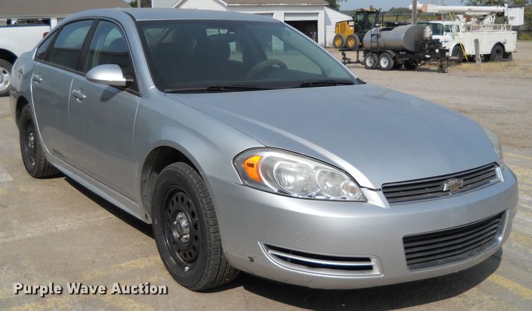 image for item DE4508 2010 Chevrolet Impala Police Cruiser