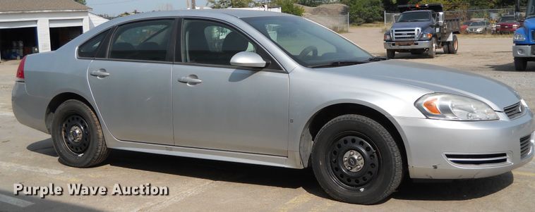 image for item DE4508 2010 Chevrolet Impala Police Cruiser