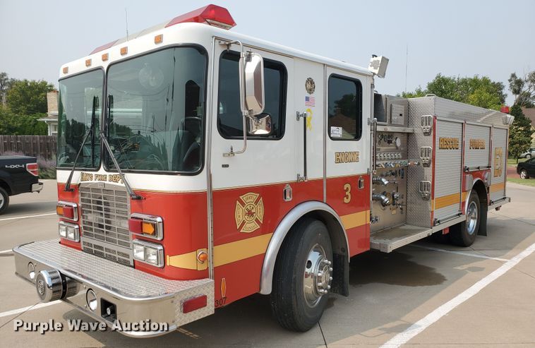 image for item DF5790 1998 HME  pumper fire truck