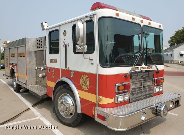 image for item DF5790 1998 HME  pumper fire truck