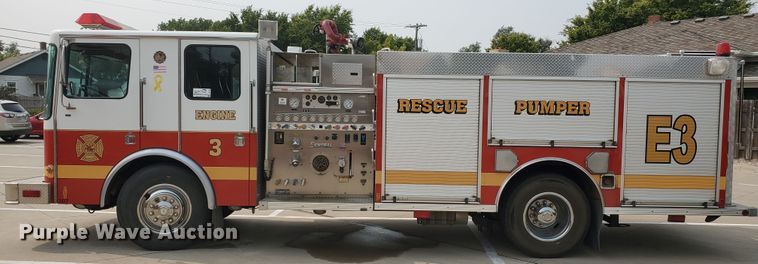 image for item DF5790 1998 HME  pumper fire truck