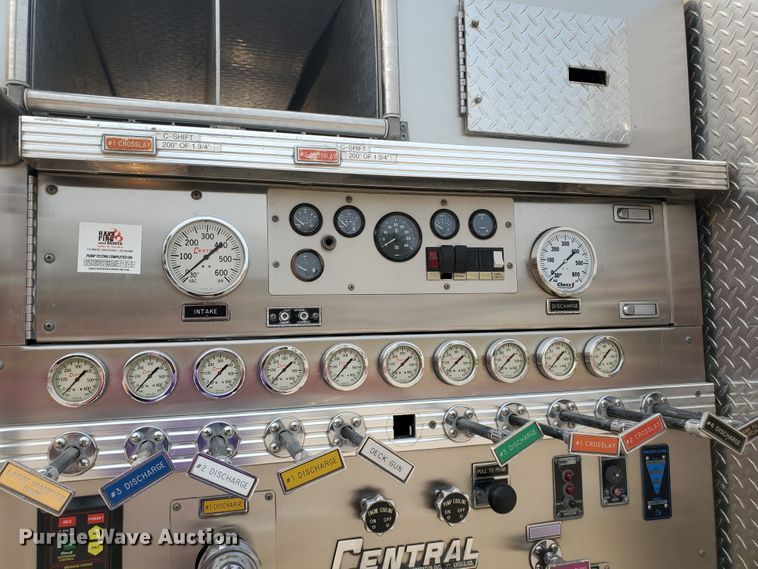 image for item DF5790 1998 HME  pumper fire truck