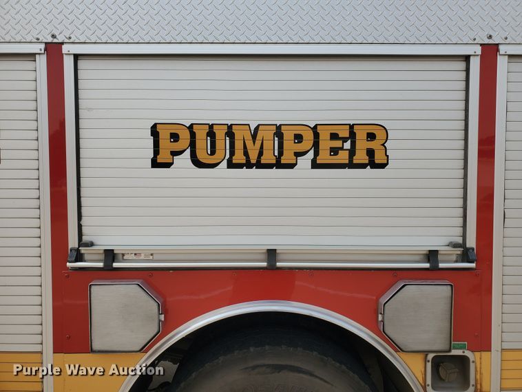 image for item DF5790 1998 HME  pumper fire truck