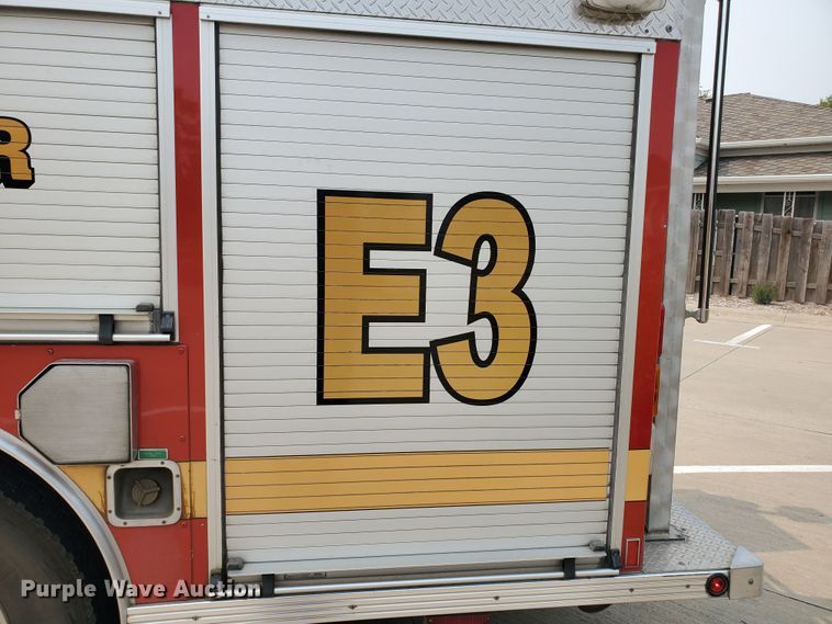 image for item DF5790 1998 HME  pumper fire truck