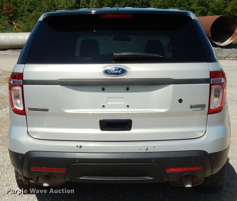 image for item DG6952 2015 Ford Explorer Police Interceptor  SUV