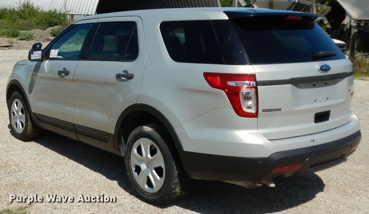 image for item DG6952 2015 Ford Explorer Police Interceptor  SUV