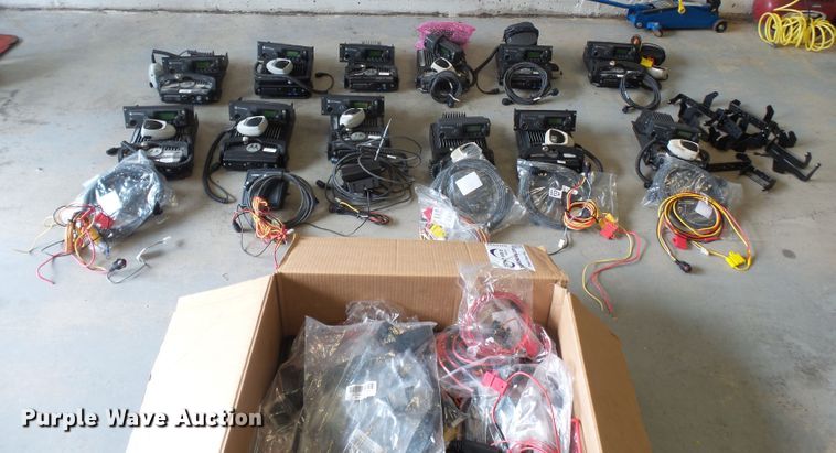 image for item DH3933 (12) Motorola P25 two-way radios