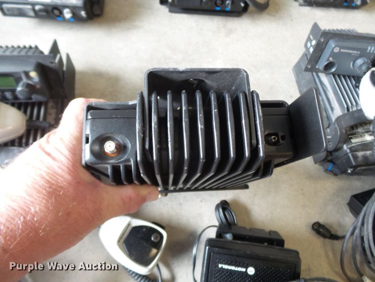 image for item DH3933 (12) Motorola P25 two-way radios