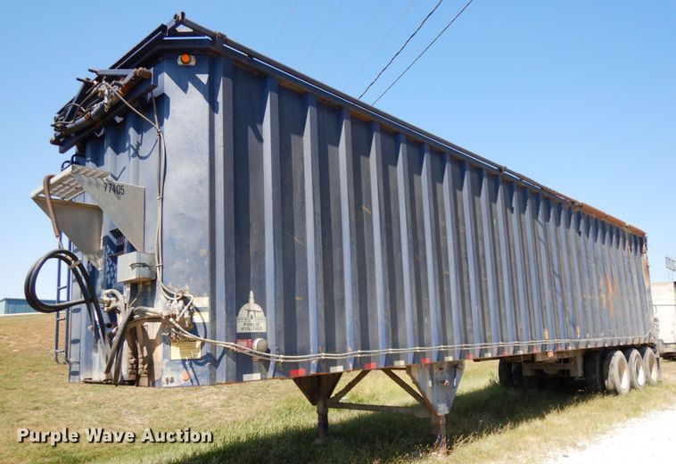 image for item DH6615 2005 Wilkins 4511115SPOT live bottom trailer