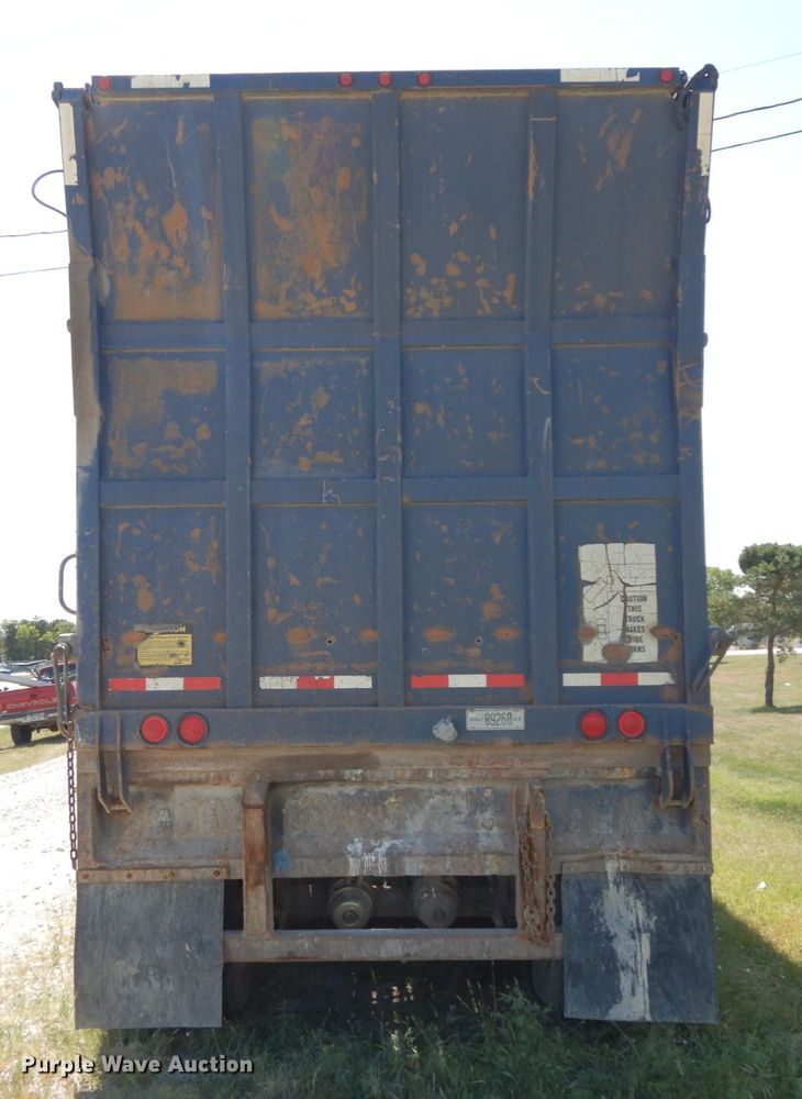 image for item DH6615 2005 Wilkins 4511115SPOT live bottom trailer