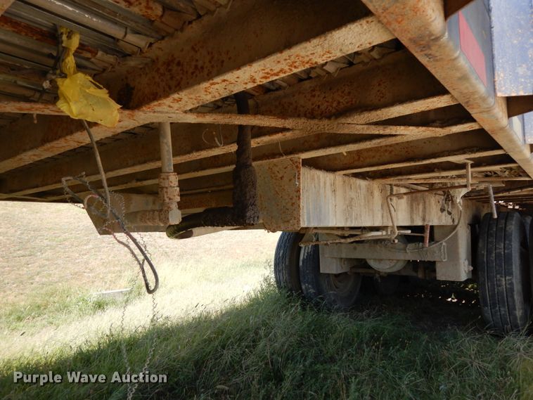 image for item DH6615 2005 Wilkins 4511115SPOT live bottom trailer