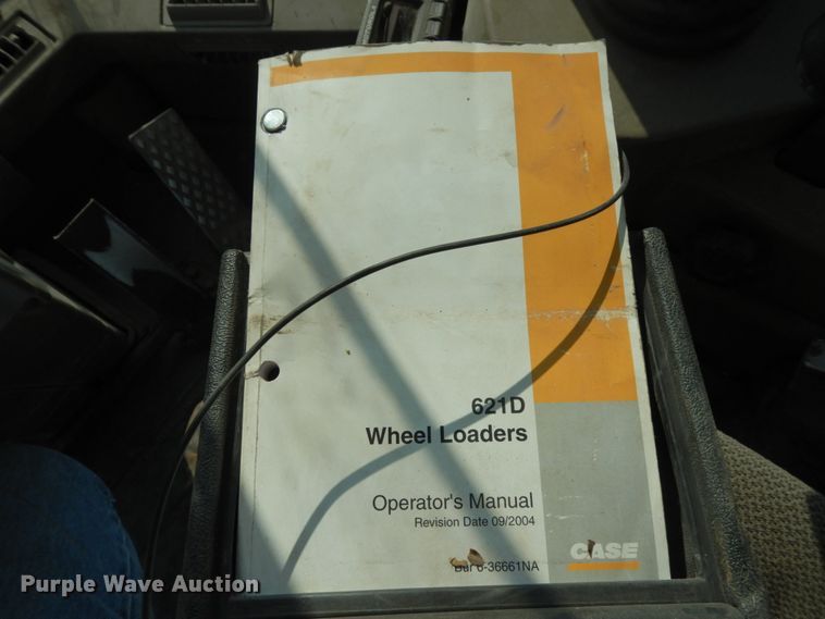 image for item DH6654 2007 Case 621D  wheel loader