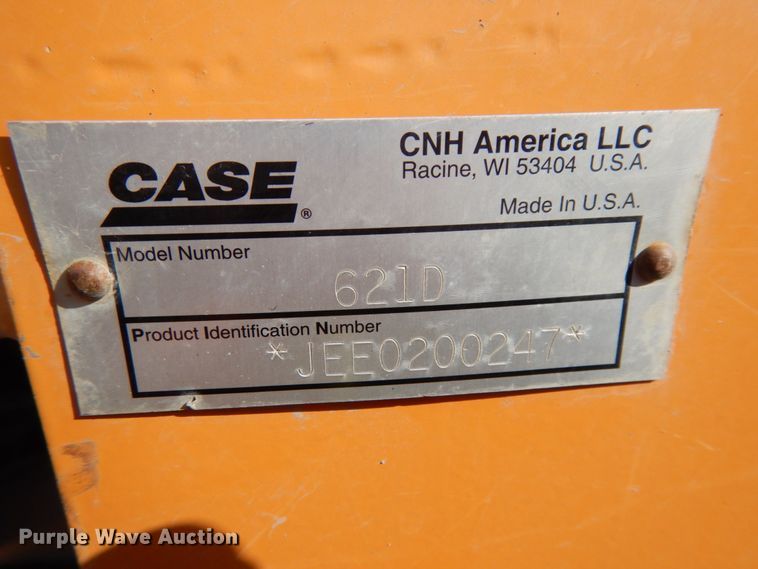 image for item DH6654 2007 Case 621D  wheel loader
