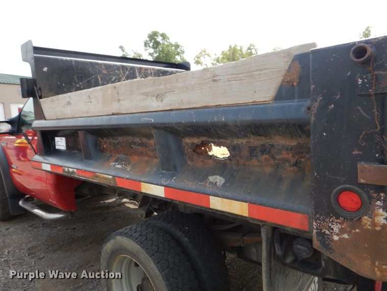image for item DH7009 2007 Ford F550 Super Duty  dump truck