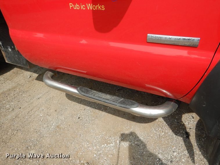 image for item DH7009 2007 Ford F550 Super Duty  dump truck