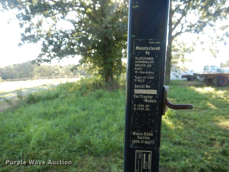 image for item DI0379 Deutz Fahr D1070-S  tractor