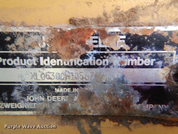 image for item DI0380 John Deere 6300  tractor