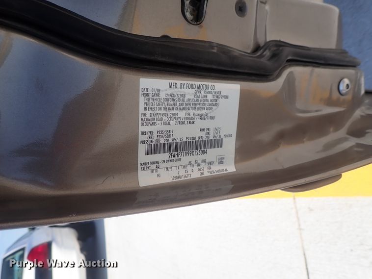 image for item DI4658 2009 Ford Crown Victoria Police Interceptor