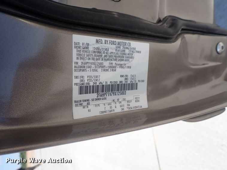 image for item DI4659 2009 Ford Crown Victoria Police Interceptor