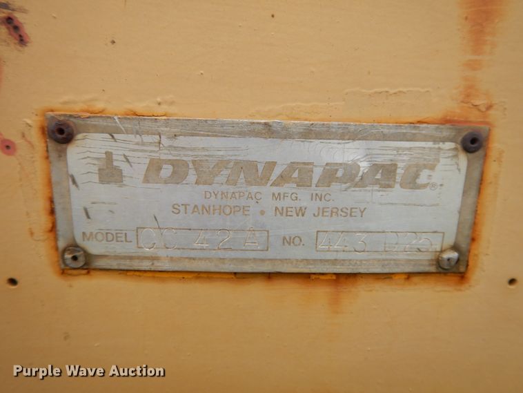 image for item DI7737 Dynapac CC42A  double drum roller
