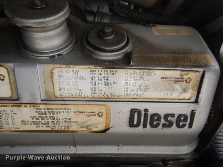 image for item DI8257 1992 Pierce Dash  pumper fire truck