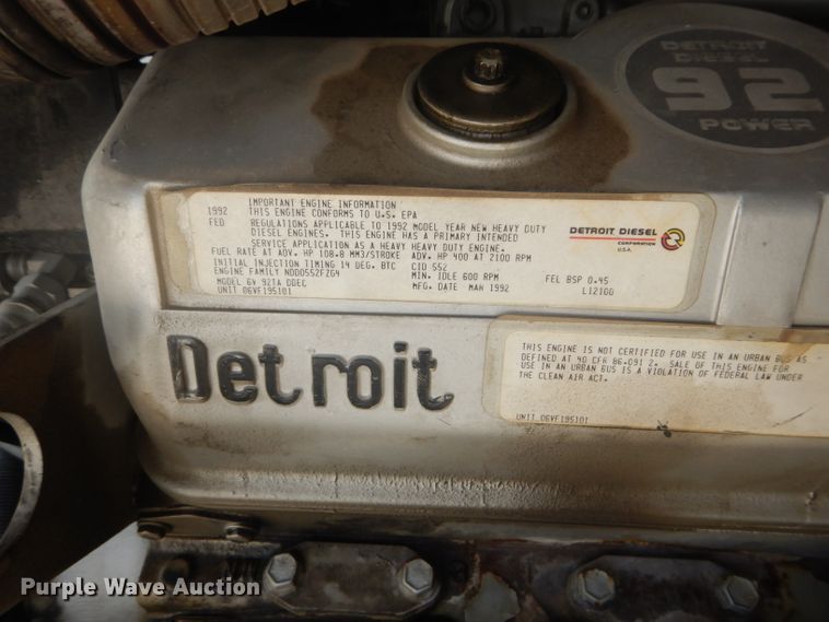 image for item DI8257 1992 Pierce Dash  pumper fire truck