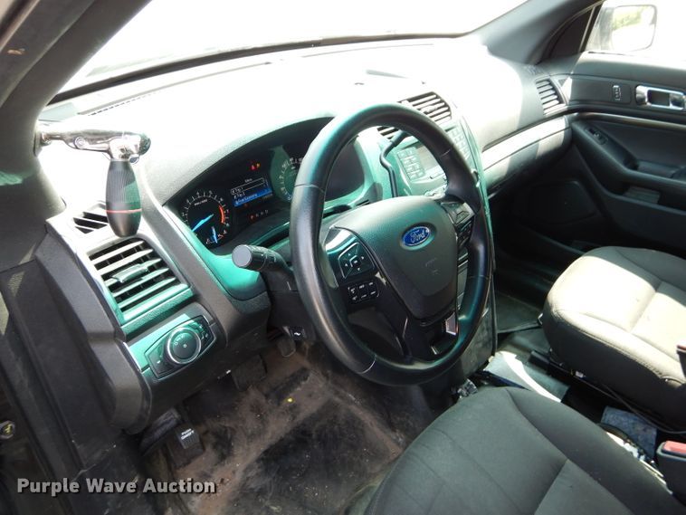 image for item DI8288 2016 Ford Explorer Police Interceptor  SUV