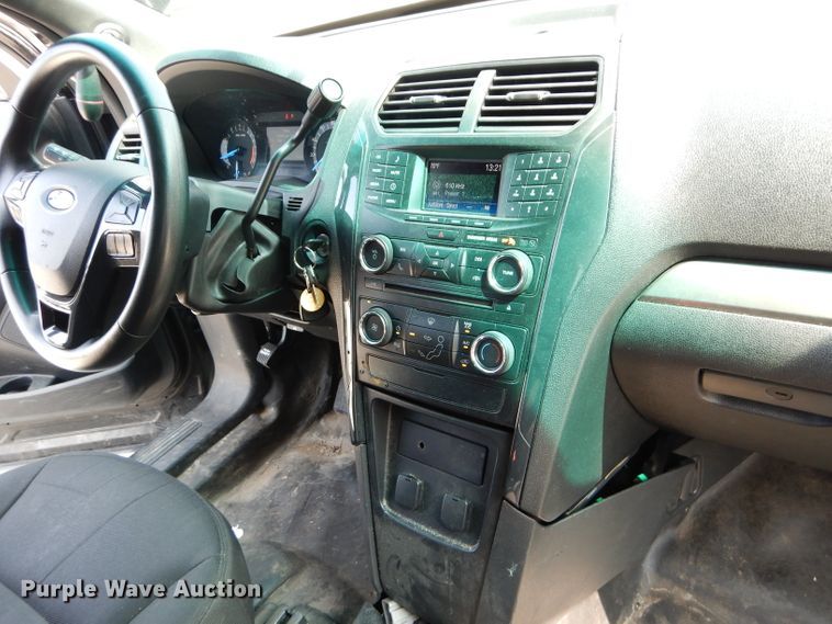 image for item DI8288 2016 Ford Explorer Police Interceptor  SUV