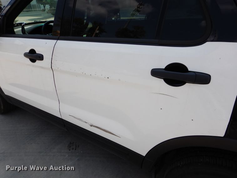 image for item DI8288 2016 Ford Explorer Police Interceptor  SUV