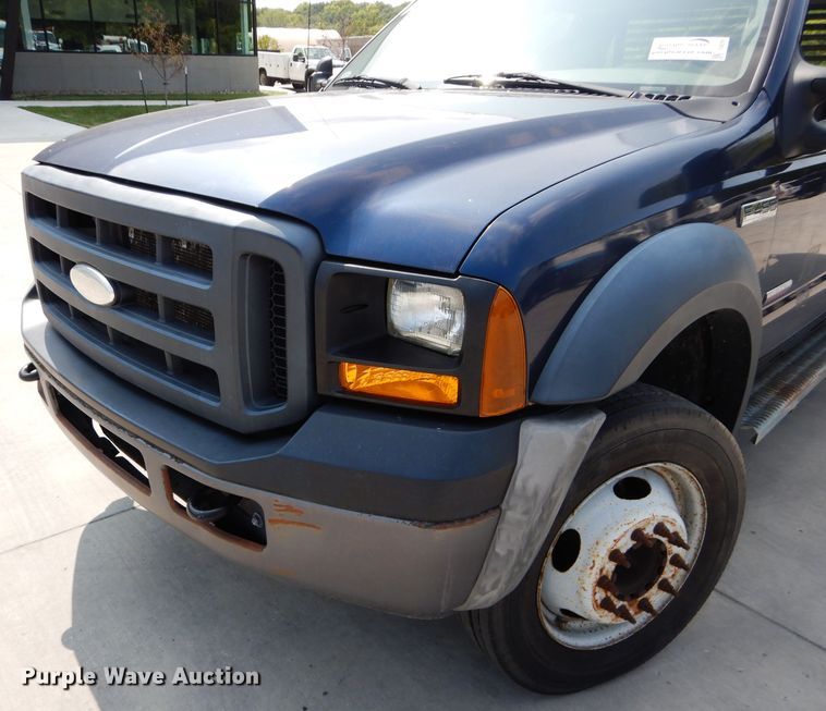 image for item DI8289 2007 Ford F450 Super Duty XL  dump flatbed truck