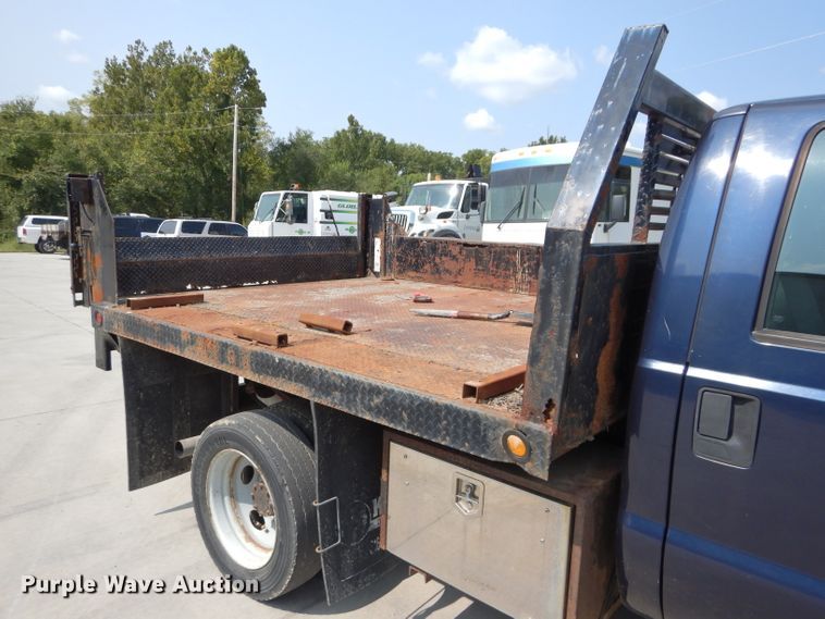 image for item DI8289 2007 Ford F450 Super Duty XL  dump flatbed truck