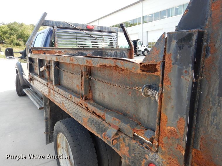 image for item DI8289 2007 Ford F450 Super Duty XL  dump flatbed truck