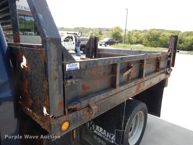 image for item DI8289 2007 Ford F450 Super Duty XL  dump flatbed truck