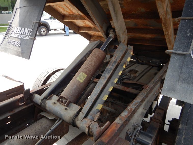 image for item DI8289 2007 Ford F450 Super Duty XL  dump flatbed truck