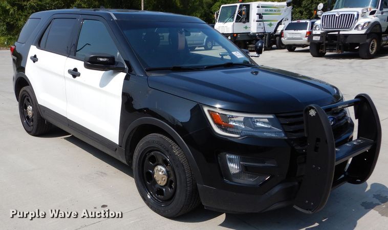 image for item DI8295 2016 Ford Explorer Police Interceptor  SUV