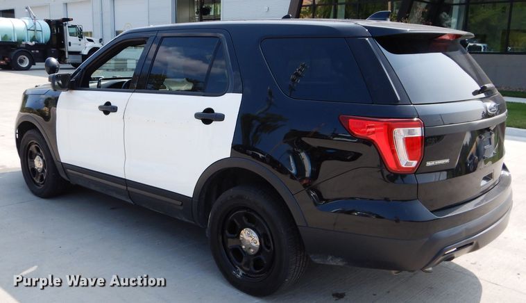 image for item DI8295 2016 Ford Explorer Police Interceptor  SUV
