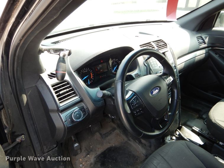 image for item DI8295 2016 Ford Explorer Police Interceptor  SUV