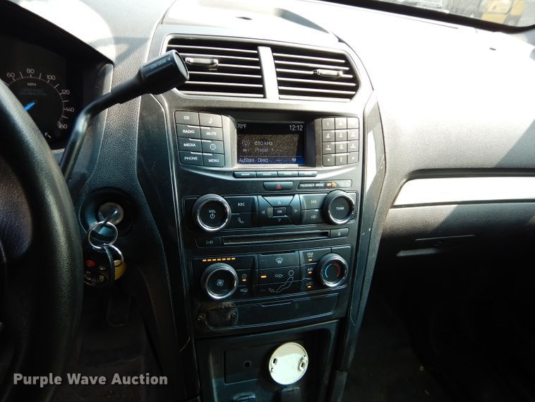 image for item DI8295 2016 Ford Explorer Police Interceptor  SUV