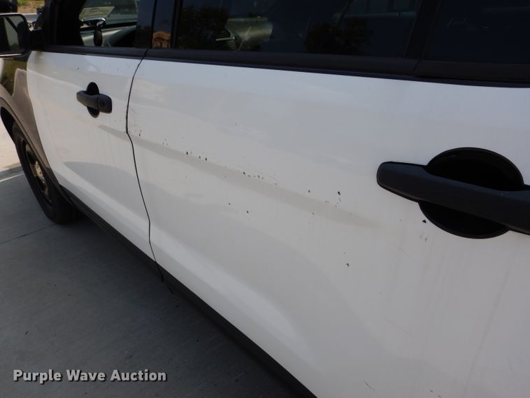 image for item DI8295 2016 Ford Explorer Police Interceptor  SUV