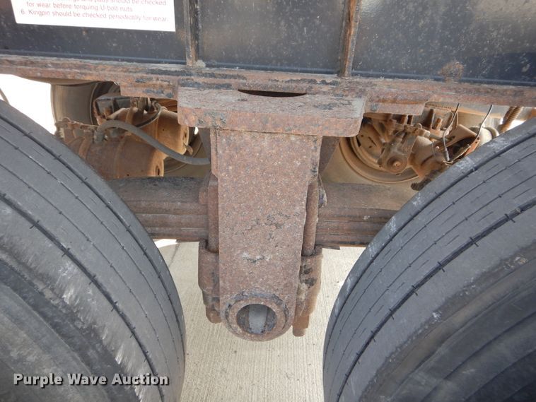 image for item DI8300 2000 Travis end dump trailer