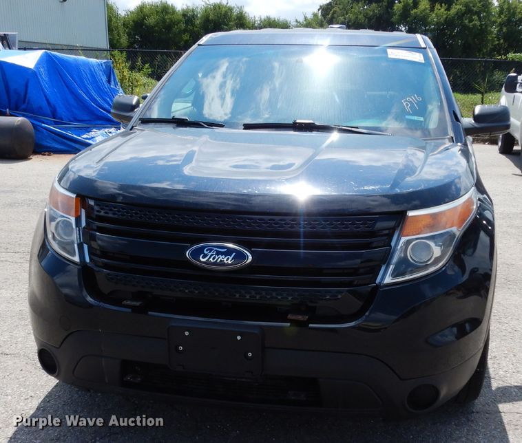 image for item DJ4445 2015 Ford Explorer Police Interceptor  SUV