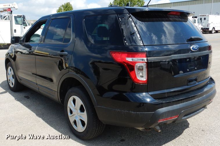 image for item DJ4445 2015 Ford Explorer Police Interceptor  SUV