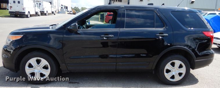 image for item DJ4445 2015 Ford Explorer Police Interceptor  SUV