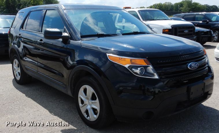 image for item DJ4446 2015 Ford Explorer Police Interceptor  SUV