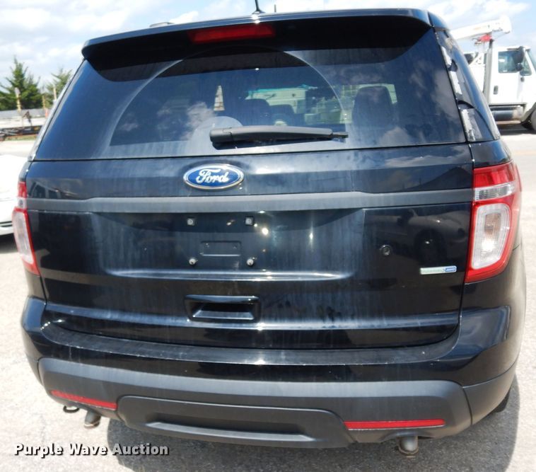 image for item DJ4446 2015 Ford Explorer Police Interceptor  SUV