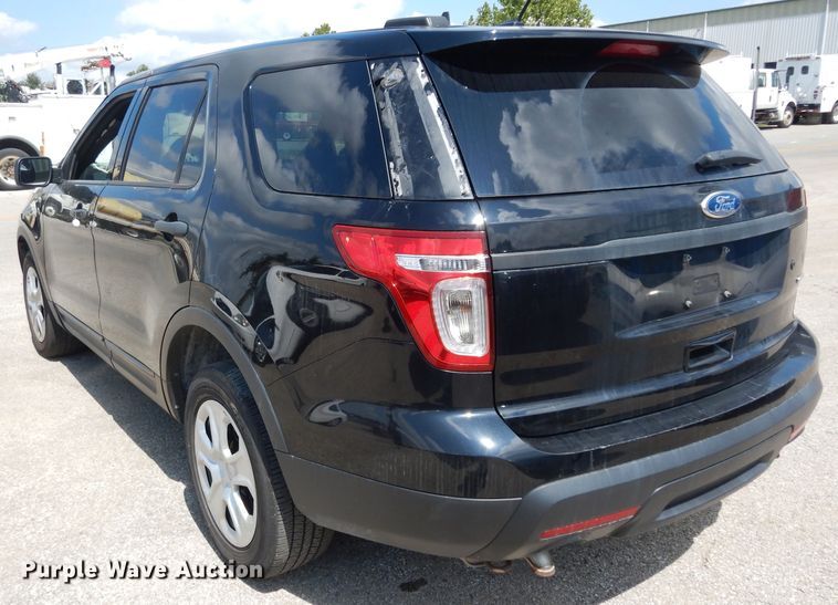 image for item DJ4446 2015 Ford Explorer Police Interceptor  SUV