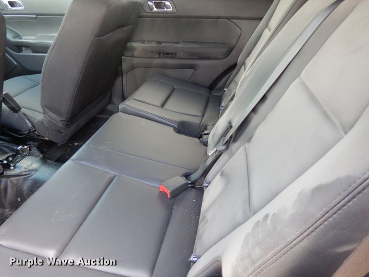 image for item DJ4446 2015 Ford Explorer Police Interceptor  SUV