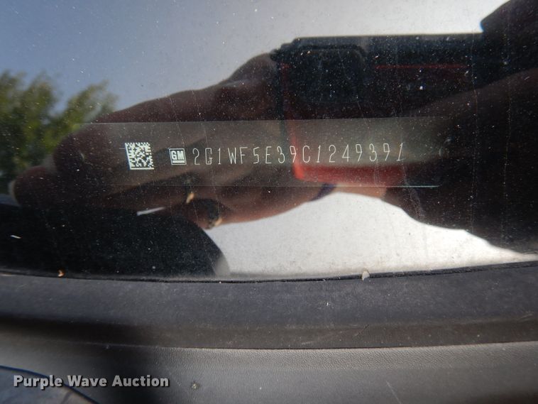 image for item DJ6756 2012 Chevrolet Impala