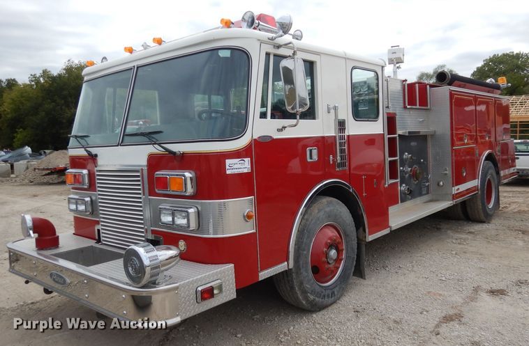 image for item DJ6807 1987 Pierce Lance  fire truck